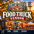 Lone Star Treasure Market food truck vendor registration for November and December 2026